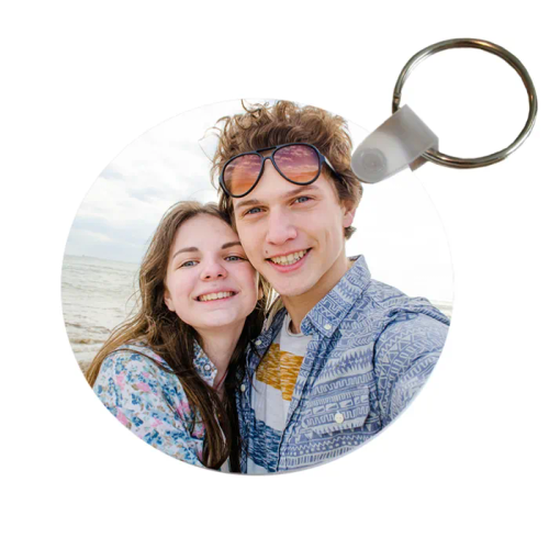 Foto op sleutelhanger
